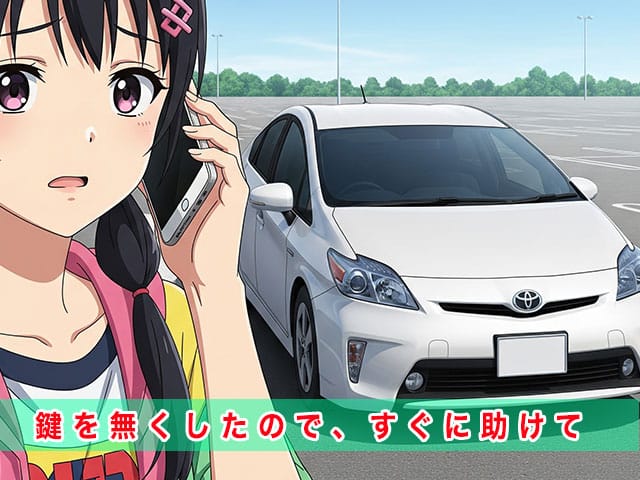 30プリウススマートキー紛失から復旧までの流れ