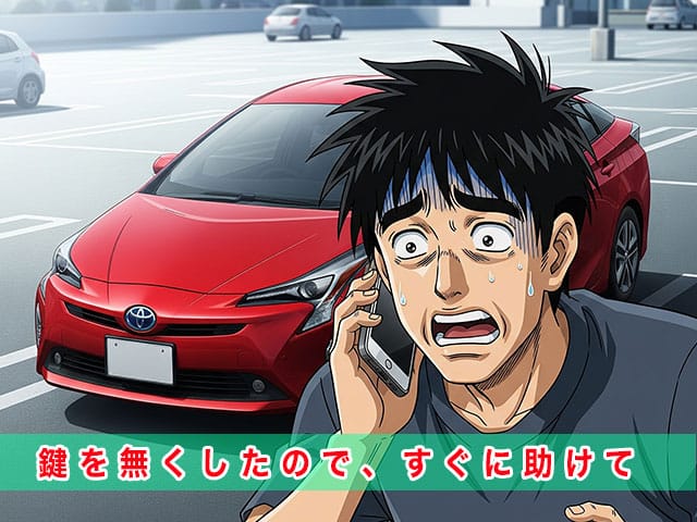50プリウススマートキー紛失から復旧までの流れ