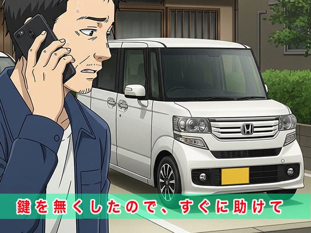 N-BOXスマートキー紛失から復旧までの流れ