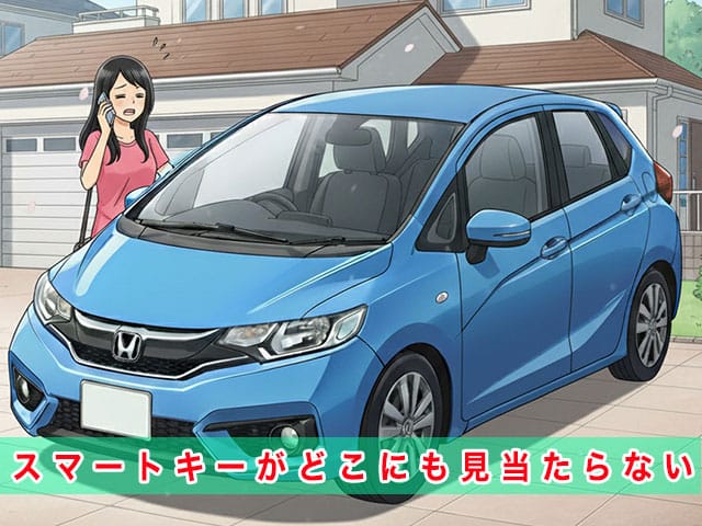 フィットのスマートキー紛失から復旧までの流れ