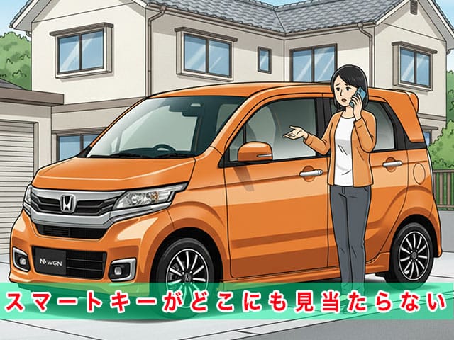 Nワゴンのスマートキー紛失から復旧までの流れ
