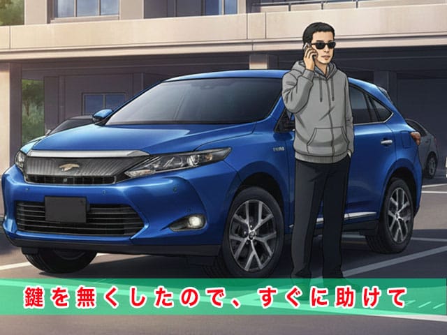 60系ハリアーのスマートキー紛失から復旧までの流れ