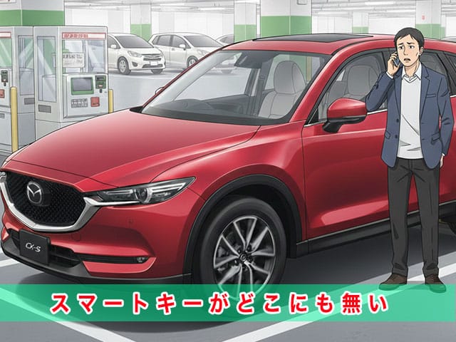 KF系前期型CX-5のスマートキー紛失から復旧までの流れ