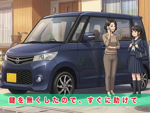 ルークス（ML21S）のスマートキー紛失から復旧までの流れ