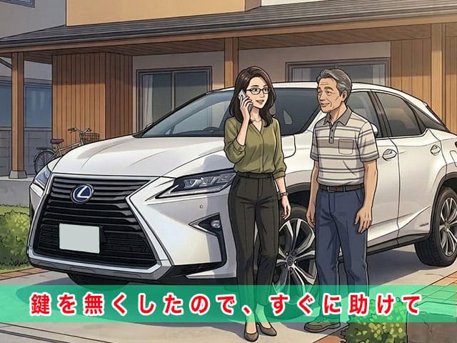 レクサスRX（20系）のスマートキー紛失から復旧までの流れ